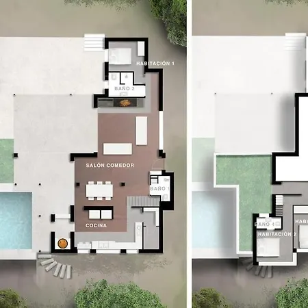 아파트 Calma Villa. De Lujo, Jacuzzi Y Piscina 발렌시아