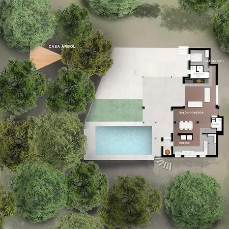 아파트 Calma Villa. De Lujo, Jacuzzi Y Piscina