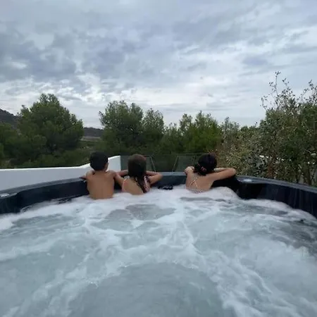 Calma Villa. De Lujo, Jacuzzi Y Piscina 발렌시아